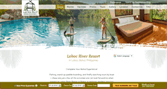 Desktop Screenshot of lobocriverresort.com